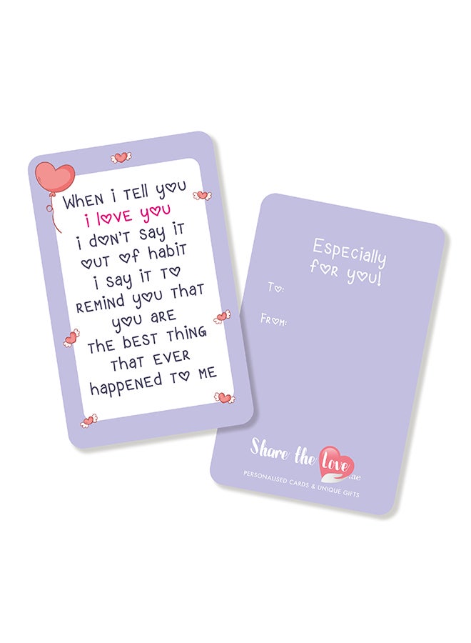 Best thing that ever happened to me - Affection Card